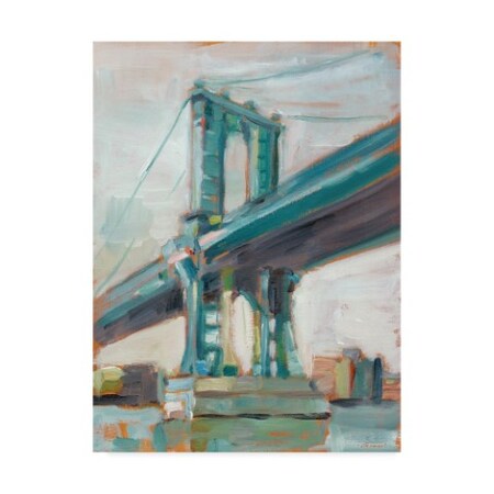 Trademark Fine Art Ethan Harper 'Contemporary Bridge I' Canvas Art, 35x47 WAG07366-C3547GG